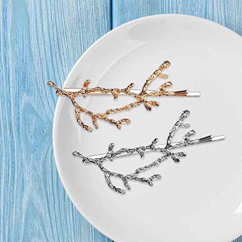 image for Skylety 12 Pieces Hair Clips for Women, Hair Barrettes Hair Pins, 6 Di