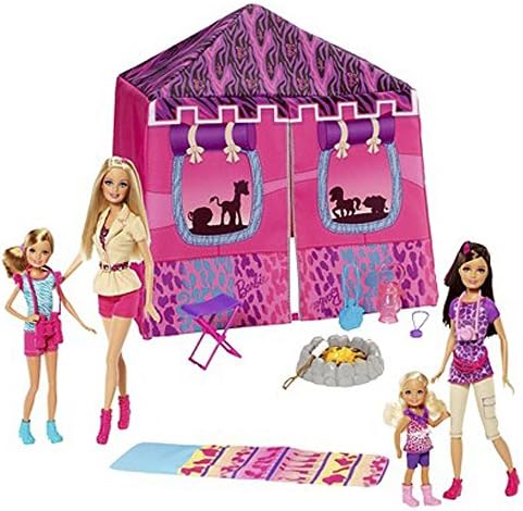 barbie camp out tent