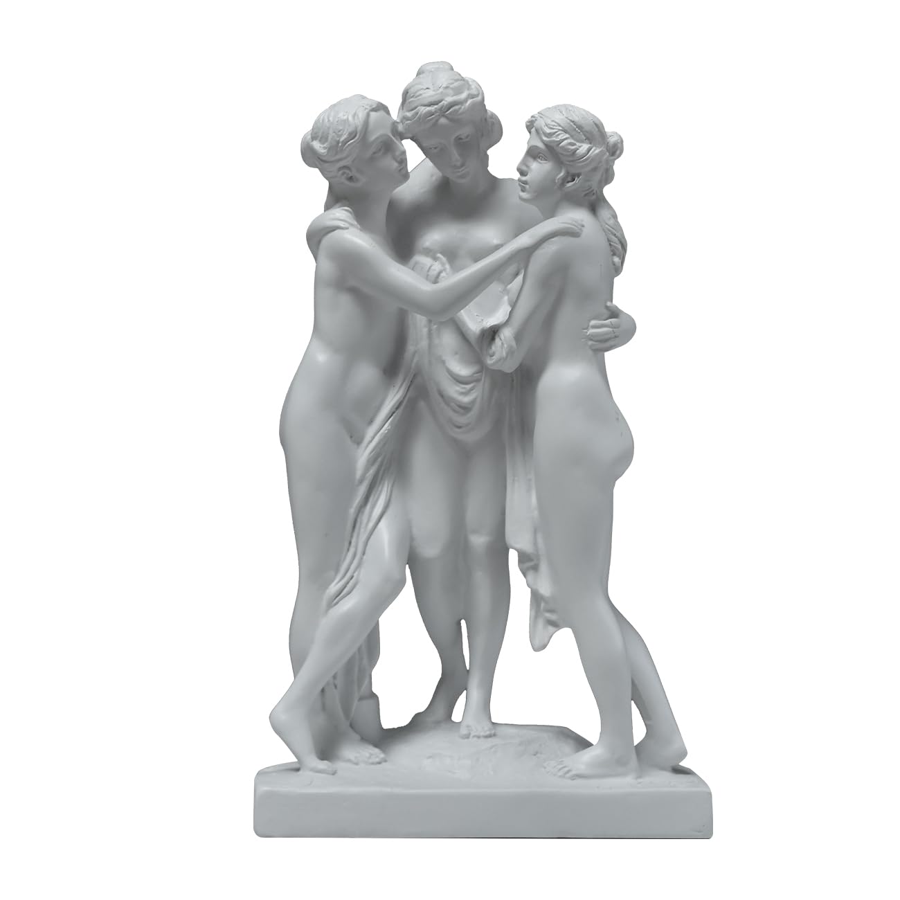 Photo 1 of JIALINXIA 11x6.2-Inch Classical White Resin Greek Flora Goddess Figure Sculpture, Home & Office Decor Art – Ideal for Wedding, Valentine's Day, Housewarming, Spa & Beauty Salon Festival Gifts Model A
