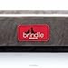 BRINDLE Washable Rectangle Dog Bed with Raised Bolster Design - Tan - Medium Dog