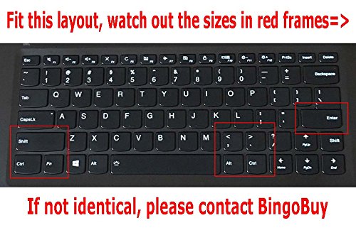 Bingobuy Us Layout Keyboard Protector Skin Cover For Lenovo Ideapad 110 14 510s 14 Flex 4 14 Yoga 710 14 15 Yoga 910 14 White Buy Online In Oman At Desertcart