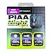 Piaa 10727 9007 (HB5) Night Tech High Performance Halogen Bulb, (Pack of 2)