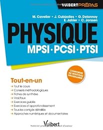 Physique MPSI, PCSI, PTSI