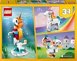 LEGO Creator 3in1 Magical Unicorn Toy 31140 Animal Figure Seahorse Peacock view 10