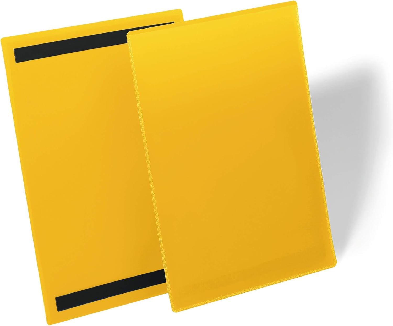 Magnetic Document Sleeve A4 Portrait, Pack of 50 Pieces, Yellow