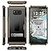 for Galaxy S8 Plus Case, Trishield Durable Shockproof High Impact Rugged Full Protection Armor Phone Cover with Detachable Lanyard Loop Built in Kickstand and Card Slot Autumn Hunter Camouflage