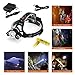Led Headlamp,AstaaCity Brightest 8000 Lumen Flashlight,Rechargeable 18650 Headlight Flashlights Waterproof Hard Hat Light,Best Head Lights for Camping Running Hiking