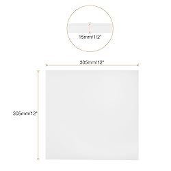 Rebower 12 x 12 Inch UHMW Polyethylene Sheets, 1/2
