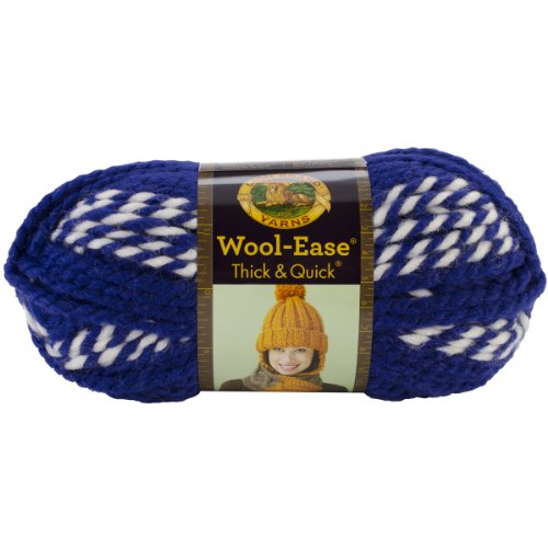 Lion  640-604 Wool-Ease Thick & Quick Yarn , 97 Meters, Huskies