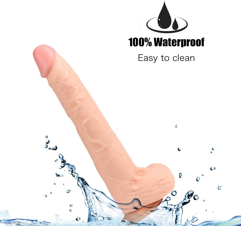 Rong BD Extra Huge Big Size T-PE Personal Massage Toys Women Self Pleasure Exercise Device Tool 29.5cm A++ (Color : W)