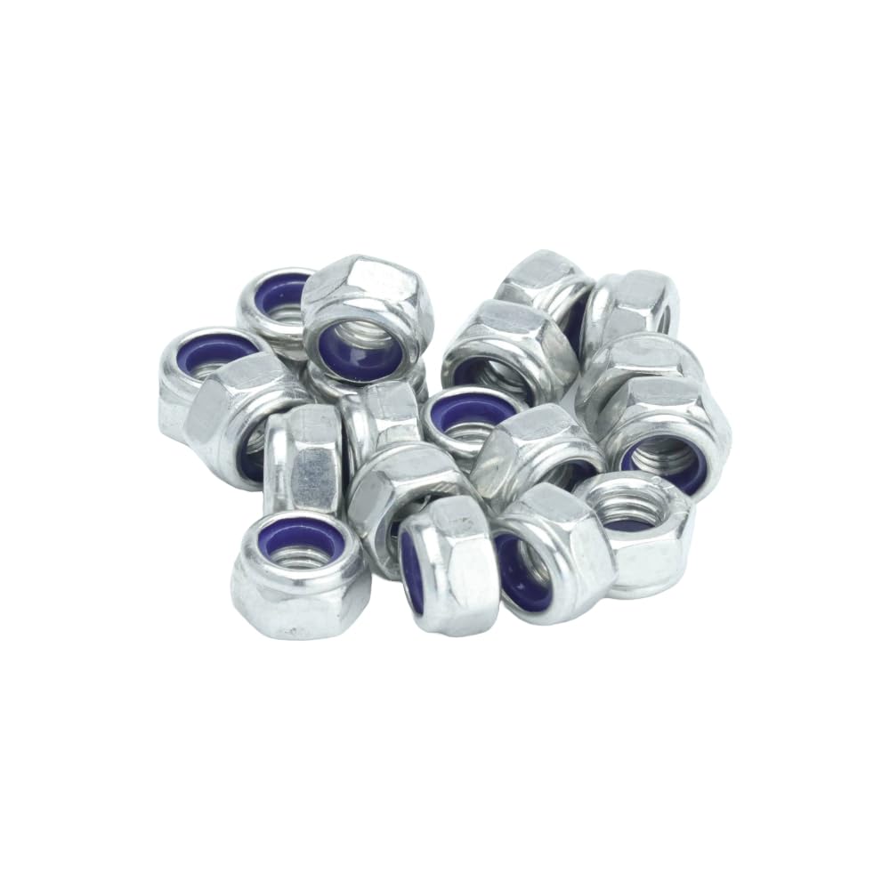 M5 (5mm) Nyloc Nut (Type-T) A2 Stainless Steel (Pack of 20)