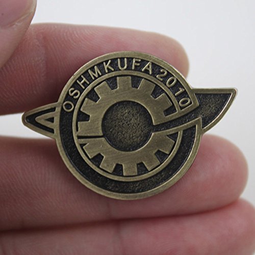 Xcoser Steins Gate Badge Lab Member Pin Cosplay Costumes Accessories