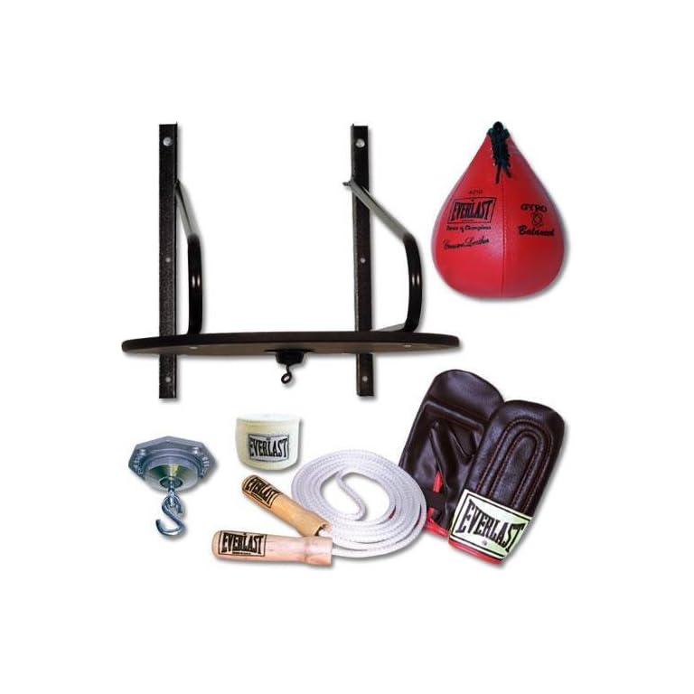 Everlast 100 LB Nevatear Heavy Bag Boxing Kit with 14 oz ProStyle