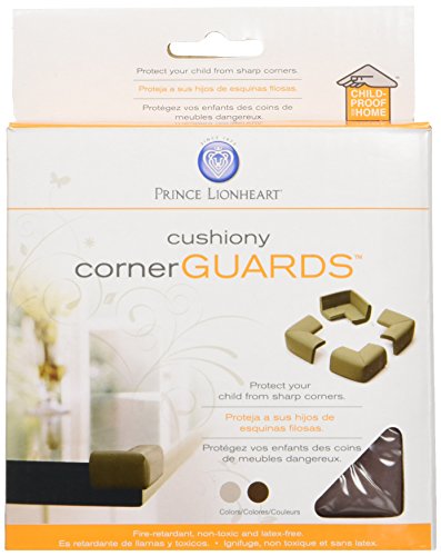 Prince Lionheart Corner Guards, Chocolate Brown