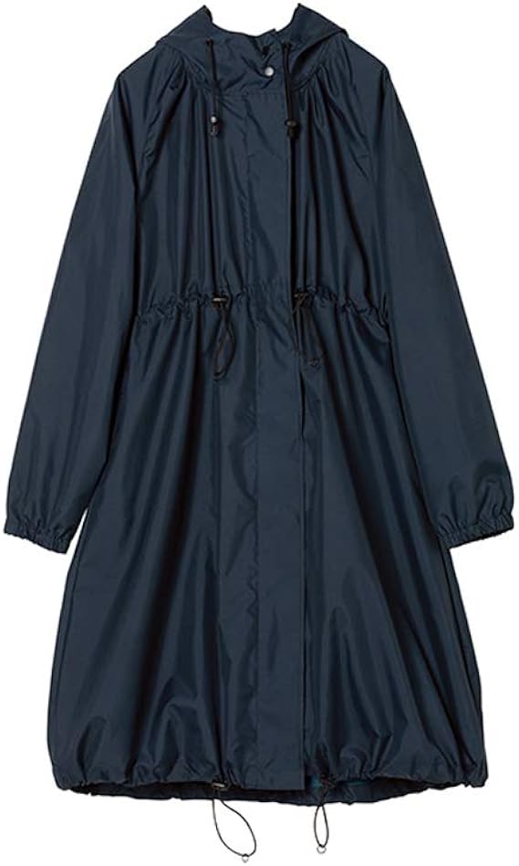 Amazon Wpc レインコート レディース 自転車 カッパ ロングモッズ R 1101 ネイビー Nv レインコート ポンチョ 通販