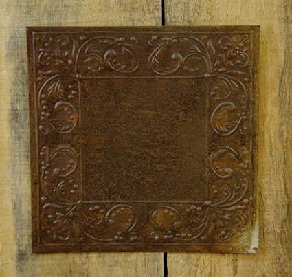 Amazon Com Package Of 6 8 X 8 Vintage Look Reproduction Rusty