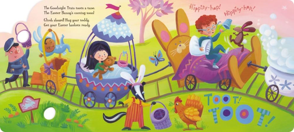 The Goodnight Train Easter: A Soothing Adventure to Bedtime on the Goodnight Train