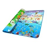 wallcart Baby Kid Toddler Play Crawl Mat Carpet Playmat Foam Blanket Rug for In/Out Doors