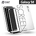 Galaxy S8 Screen Protector Case Friendly HD Clear 3D Curved Tempered Glass, D&P S8 Edge Screen Protector Front Back Alpha 9H Tempered Glass with Install Tray