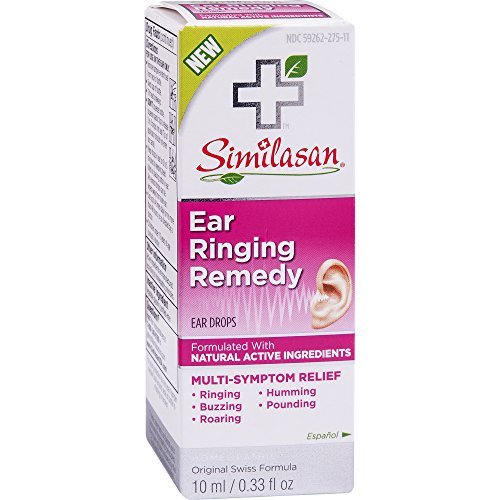 Similasan Ear Ringing Remedy Drops 0.33 Ounce, for Temporary Multi
