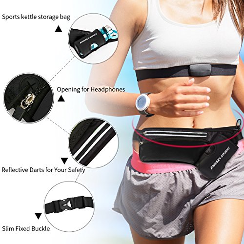 Guzack Heuptas, heuptas, buiktas voor drinkfles, sport drinkriem, taillepacks voor outdoor fitness, uitgevoerd, fietsen… - Image 7