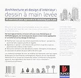 Image de Architecture et design d' intérieur : dessin à main levée - 45 exercices pour apprendre le sketching: 45 exercices pour apprendre le sketching pas