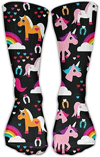 Unicorn Rainbow Dream Horse IllustrationWanderlust Air Travel Compression Socks For Men &amp; Women. Guaranteed To Prevent Swelling, Pain, Edema.