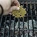 Sage Owl Bristle-Free Brass BBQ Grill Scraper – Safe Grill Cleaner for Outdoor, Porcelain, and Smoker Grills – Kitchen Gadgets, Barbecue Grilling Tools - Unique Gifts for Men Who Have Everything