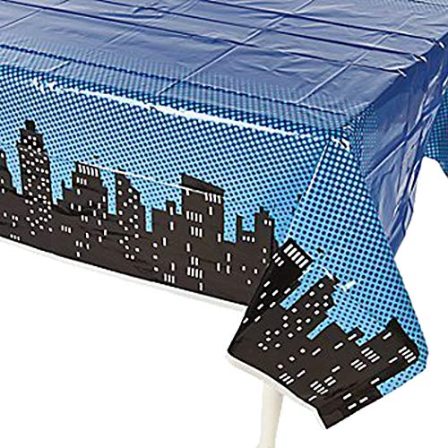 Superhero Plastic Table Cover 54