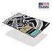 Mane Caper Barber Cape with Circular Design-Professional Nylon Salon Cape Has Perfect Fit Because Of The Snap Closure Excellent for Cutting Hair at Home, Barbershop or Hair Salon