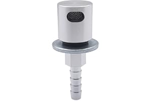 Larlansz Fuel Tank Rollover Vent Valve, 5/16" Barb Size, Remote Mount Tank Vent Line Replacement Part