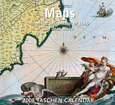 Maps Calendar: From the Atlas Maior of 1165 by Joan Blaeu by