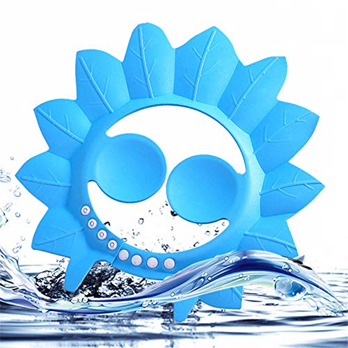 SUNTRADE 3PCS Baby's Shower Cap,Adjustable Bath Visor Cap for Shower, Bathtub, Sun Bathing, Hair Cutting, Pool, Beach