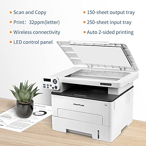 Laser Printers All in One Black and White Printer Scanner Copier