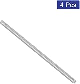 sourcing map M4 x 100mm Fully Threaded Rod 304 Stainless Steel Stud Bar 4Pcs view 4