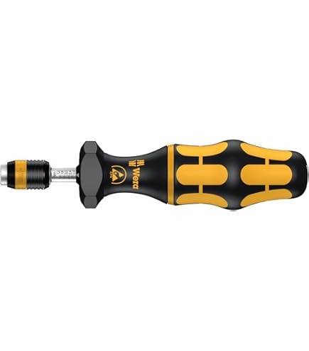 Adjustable Torque Limiting Screwdriver with 1/4