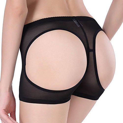Your Supermart Lady Sexy Butt Lifter Panty Boy Shorts Enhancer Briefs Women Underwear Shaper Black