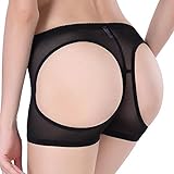 Your Supermart Lady Sexy Butt Lifter Panty Boy Shorts Enhancer Briefs Women Underwear Shaper Black