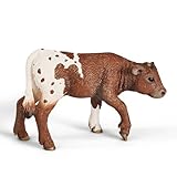 Schleich Texas Longhorn Calf Toy Figure