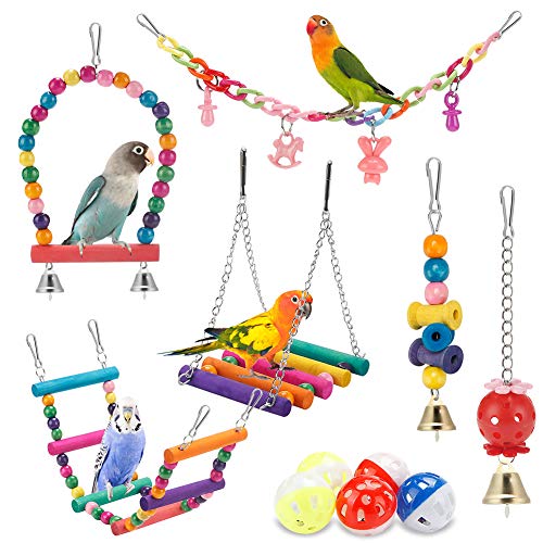lovyoCoCo 11-Piece Bird Toy Set