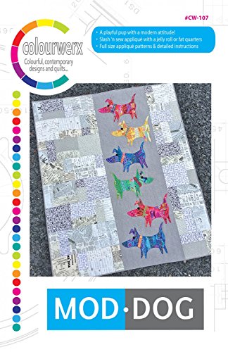 Mod Dog Quilt Pattern by Linda & Carl Sullivan from Colourwerx - 53