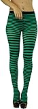 ToBeInStyle Women's Colorful Opaque Striped Tights