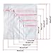 Sumnacon 8-Piece Zippered Mesh Washing Laundry Bags (1 Extra Large Wash Bag, 1 Large Wash Bag, 1 Medium Wash Bag, 1 Small Wash Bag, 1 Mini Wash Bag and 3 Bra Wash Bag)
