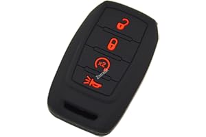 Zorratin Silicone Remote Key Fob Cover Case Protector for Ram 1500 2500 3500 2019 2020 2021 2022 2023 2024 2025 4 Buttons