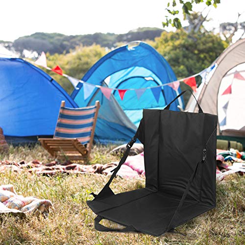 Portable Stadium Seat, Padded Folding Stadium Chair with Backrest