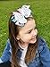 Imanom 12Pcs Baby Girl Hair Bows,Ribbon Design Hair Clips For Teens Baby Girls Babies Toddlers