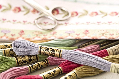 DMC 117-898 6 Strand Embroidery Cotton Floss, Very Dark Coffee Brown, 8.7-Yard