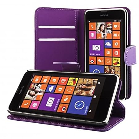 ECENCE Handyhülle Schutzhülle Case Cover kompatibel für Nokia Lumia 630/630 Dual SIM / 635 Handytasche 41020302