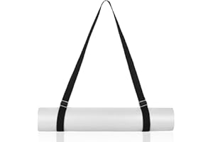 Yoga Mat Straps for Carrying- Durable Exercise Belt with Adjustable Loops, Thick Sling Carrier for Pilates Fitness Yoga Mats