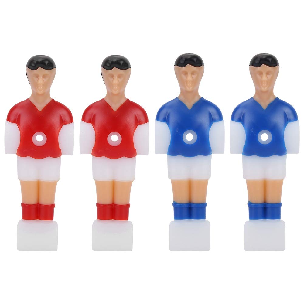Alvinlite 4Pcs Rod Football Soccer Table Football Men Player Replacement Parts